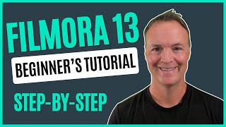 How to use Wondershare Filmora 13 to Edit Videos  Beginners Tutorial [upl. by Hurless]