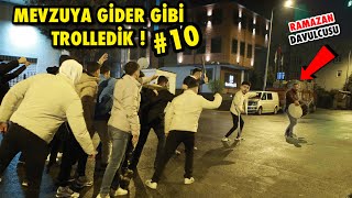 TOPLUCA İNSANLARIN ÜSTÜNE KOŞMA ŞAKASI İLE TROLLEDİK 10  Ramazan [upl. by Riha]