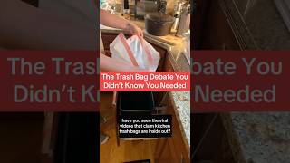 Have I Been Using Garbage Bags Wrong All Along LifeHack TrashTalk DidYouKnow GarbageBagTips [upl. by Eillehs]