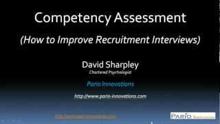 Competency Assessment  Competency Definition  Competency Based Interview Questions [upl. by Yssor]