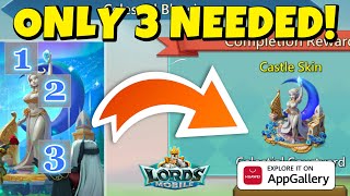 Whaling Out To Get The Second Castle Skin Lords Mobile [upl. by Vick]