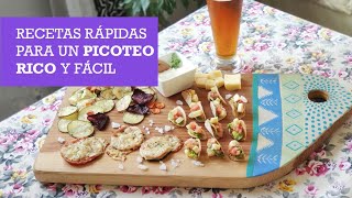 Recetas fáciles para un picoteo riquisimo [upl. by Eyks]