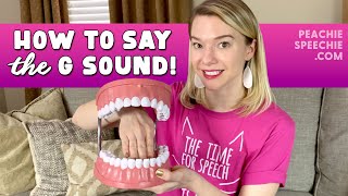 How to say the G sound by Peachie Speechie [upl. by Vinna267]