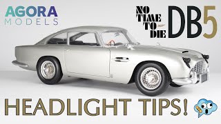 Healight fix Agora Models 007 Aston Martin DB5 James Bond No Time To Die 18 scale diecast build [upl. by Grubb]