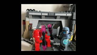 Paz Vizsla VS Praetorian Guards  starwars legostopmotion pazvizsla [upl. by Bartie]