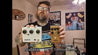 Wampler Tumnus Deluxe vs JHS Notaklon  Klon Klone Shootout [upl. by Adnac]