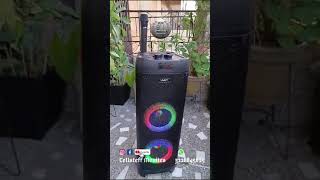 Parlante nia 2041 sonido explosivo doble bocina de 8quot micrófono inalámbrico nuevo WhatsAp 3128845615 [upl. by Hesoj11]