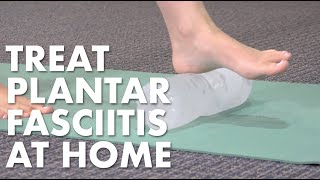 Ways to Treat Plantar Fasciitis from Home  Kintec Footwear  Orthotics [upl. by Maclay77]