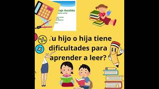 Apoyo escolar individualizado para lectoescritura y matemáticas escuelaapoyoescolar aprendizaje [upl. by Haas713]