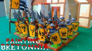 Bretonnia Painting and Historical Evaluation [upl. by Shirleen316]