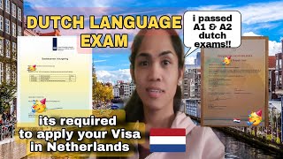 DUTCH LANGUAGE EXAM is required before you can apply a visa in Netherlands [upl. by Yelram]