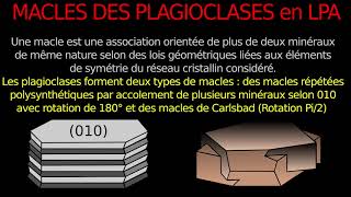 Plagioclases  Critères de reconnaissance en LPnA vs LPA SVT Hervé Kempf lycée de lElorn [upl. by Silliw627]