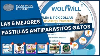 Las 6 mejores pastillas antiparasitos gatos [upl. by Ahseket]