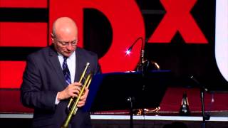 Trumpet songs Rick Bogard at TEDxUTA [upl. by Anneis657]