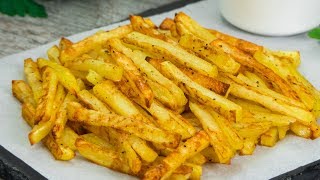 Patatine fritte sane senza una goccia d’olio  SaporitoTV [upl. by Naimed]