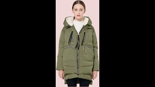 Orolay Womens Thickened Down Jacket [upl. by Javed]