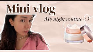 Mini vlog GRWM to sleep Skincare [upl. by Mcnamara849]