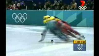 Steven Bradbury  Gold Medal Race [upl. by Darrej]