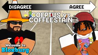 COEPTUS vs COFFEESTAIN Who Ran Bloxburg Better  Bloxburg Jubilee [upl. by Theodor914]