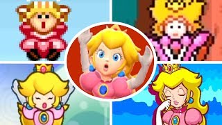 Evolution of Peach Deaths and Game Over Screens 19882018 [upl. by Ennaira]