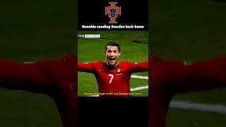 Ronaldo vs Sweden 201314 🔥🐐💯 ronaldo [upl. by Bearnard976]