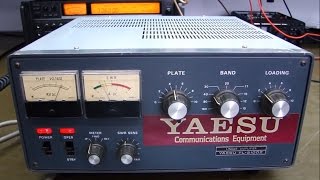 ALPHA TELECOM YAESU FL2100Z TROCA DE VÁLVULAS CHAVE DE BANDAS e REVISÃO GERAL [upl. by Norvell]