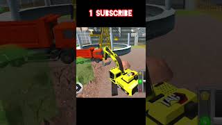 Excavator Driving Operating And Construction Working  Android Gameplay [upl. by Lyj69]