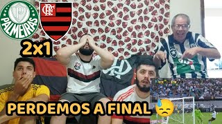 REACT PALMEIRAS 2X1 FLAMENGO MELHORES MOMENTOS  FINAL LIBERTADORES DA AMÉRICA 2021 [upl. by Warrin]