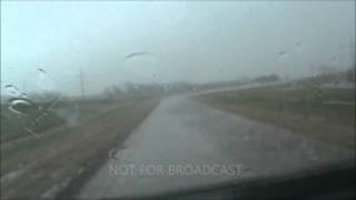 Muskogee Oklahoma Hail Storm [upl. by Haceber46]