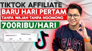 Dapet 700Hari Dari Tiktok Affiliate TANPA MENAMPILKAN WAJAH amp NGOMONG CARA CARI UANG DARI HP [upl. by Ahsanat]