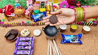 Miniature Oreo Biscuits Chocolate Cakes  Dairy Milk Chocolate Cake Oreo Biscuit Chocolate Pancakes [upl. by Lennon]