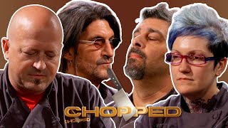 Chopped Chicken Feet Black Radishes Halloween Candy  Full Episode Recap  S8 E1  Food Network [upl. by Newton867]