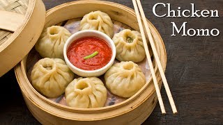 Chicken Momos  Steamed Momos  Chicken Dumpling  Chicken Dim Sum  The Terrace Kitchen [upl. by Nawed]