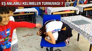 EŞ ANLAMLI KELİMELER TURNUVASI 7 DEPREM TATBİKATI [upl. by Assilav383]