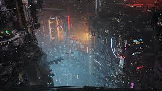 Futuristic Industrial Ambient Sounds for Relaxation  Sleep 💤 Stress Relief  Cyber City [upl. by Aneles248]