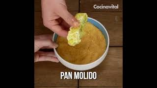 Aprende cómo hacer dedos de queso empanizados y rellenos  Recetas de botanas  Cocina Vital [upl. by Houlberg]