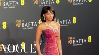 Celebs Hit the BAFTAs Red Carpet [upl. by Notsirt62]