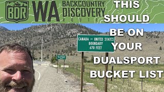 Washington Backcountry Discovery Route A Dualsport Bucketlist item [upl. by Corny150]