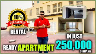 Affordable Property In Dubai  Ready To Move Apartment  10  Guaranteed Rental Income  250 K AED [upl. by Kantos410]