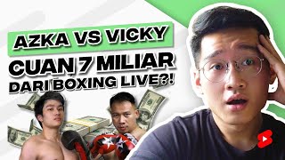 Profit Event Azka vs Vicky SAMPE 7 MILIAR [upl. by Eniarral]