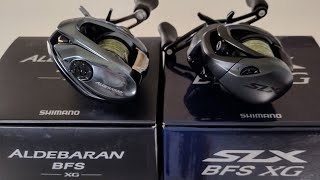 Shimano Aldebaran BFS vs Shimano SLX BFS [upl. by Llerrom550]