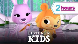 2 Hours of Christian music videos for toddlers  Jesus Loves Me  MORE Listener Kids [upl. by Niel]