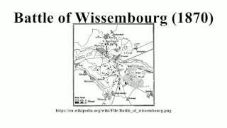 Battle of Wissembourg 1870 [upl. by Llerroj605]