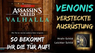 AC Valhalla Venonis Ausrüstung  Wie ihr die Tür öffnet um an die Truhe zu gelangen 1080p [upl. by Colville]