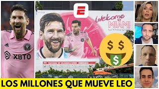 LA ECONOMÍA MESSI El impacto en ESTADOS UNIDOS tras su llegada al INTER MIAMI  Exclusivos [upl. by Iggep]