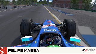 How a F1 2004 Remake Should Look Like [upl. by Ehcropal]