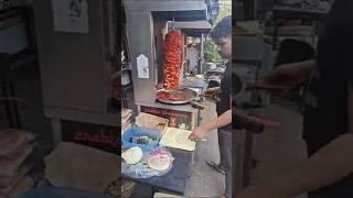 Street food Chicken Shawarma making shorts trending elixirproductions24streetfood [upl. by Edda]