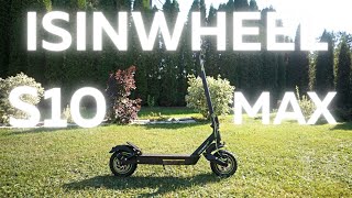 isinwheel S10MAX Review  Nice SUV Electric Scooter [upl. by Ordnajela504]