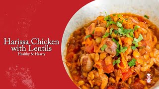 OnePot Harissa Chicken with Lentils [upl. by Octavian]