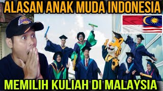 SEMAKIN RAMAI ANAK MUDA INDONESIA MILIH KULIAH DI MALAYSIA‼️ALASAN NYA BIKIN SHOCK [upl. by Brenan249]